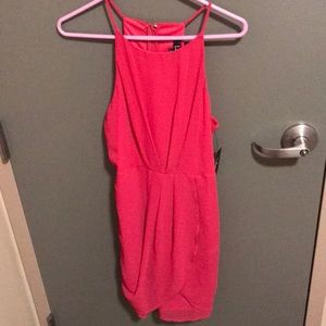 Lulus dress! Hot pink & brand new! Size XL